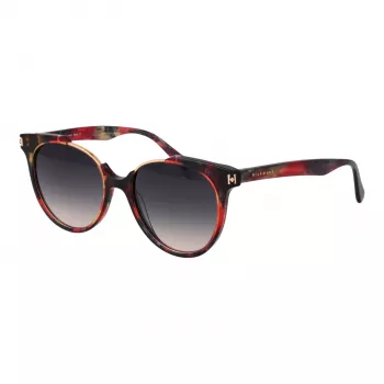 Okulary przeciwsłoneczne damskie ANA HICKMANN HI9156-51G22 Havana Tortoise Brązowy Gradient 51mm