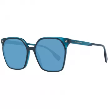 Okulary przeciwsłoneczne damskie ANA HICKMANN HI9159-54H02 Havana Oversized Square 54mm