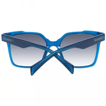 Okulary przeciwsłoneczne damskie ANA HICKMANN HI9170-52T01 Havana Acetate Butterfly Frame Brown Gradient Lens 52mm
