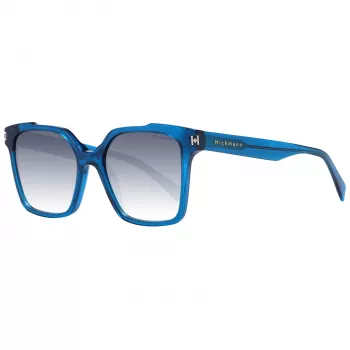 Okulary przeciwsłoneczne damskie ANA HICKMANN HI9170-52T01 Havana Acetate Butterfly Frame Brown Gradient Lens 52mm