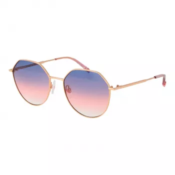 Okulary przeciwsłoneczne ANA HICKMANN dla kobiet HIY3001-5205A Brązowa Havana Oprawa acetatowa Brązowe soczewki gradientowe 52/17/135 mm