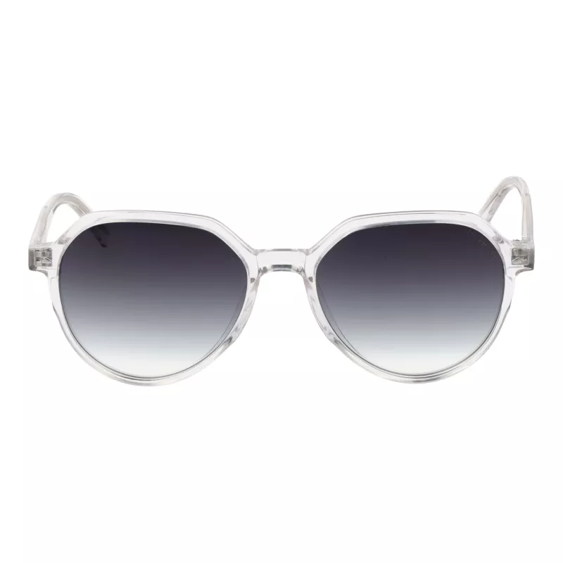Okulary przeciwsłoneczne damskie ANA HICKMANN HIY9001-50T01 Brązowy Havana Acetat Kształt kwadratowy 50mm
