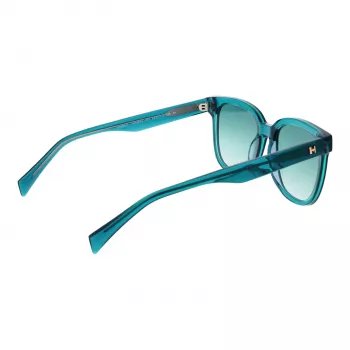 Okulary przeciwsłoneczne damskie ANA HICKMANN HIY9005-50H01 Havana Brown Acetate Frame Gradient Brown Lens 50/17/136 mm