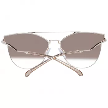 ANA HICKMANN Okulary przeciwsłoneczne damskie HI3096E-6104B Oprawka motyl/kocie oko Brązowy havana acetatowa Soczewki brązowe gradient UV400 61/17/145 mm