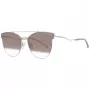 ANA HICKMANN Okulary przeciwsłoneczne damskie HI3096E-6104B Oprawka motyl/kocie oko Brązowy havana acetatowa Soczewki brązowe gradient UV400 61/17/145 mm