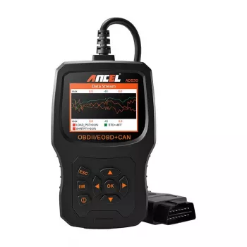 ANCEL AD530 OBD2 Diagnostic Scanner z 2,8-calowym kolorowym ekranem TFT, darmowe aktualizacje przez cały okres użytkowania
