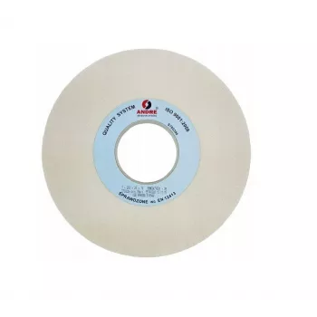 ANDRE Płaska tarcza szlifierska 250mm x 25mm x 76mm 99A60K7VE01-35 Biała Typ 1