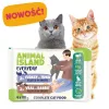 ANIMAL ISLAND Cielęcina / Królik i Indyk / Filety z Tuńczyka w Bulionie Mokra Karma dla Kotów, 4 x 85 g Saszetki, Bez Zbóż, Dla Dorosłych