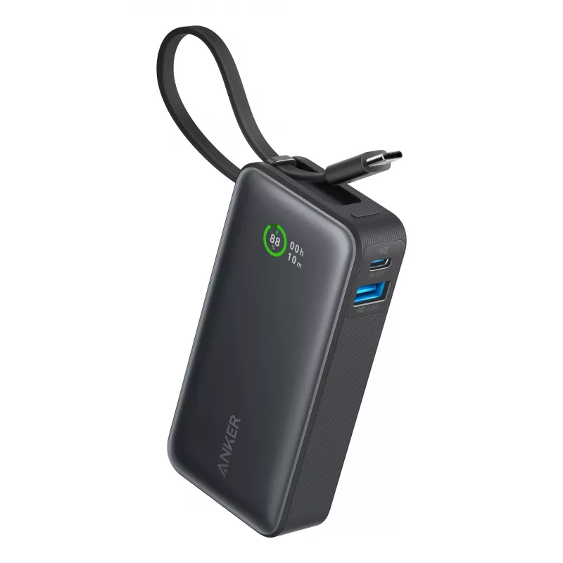 Anker Innovations Anker Nano Power Bank 10000 mAh 30 W 3 A 2 porty wyjściowe (USB-C, USB)