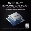 Anker Soundcore Liberty 5 Pro prawdziwie bezprzewodowe słuchawki douszne z adaptacyjnym ANC, dźwiękiem Hi-Res, ładowaniem bezprzewodowym - Midnight Black