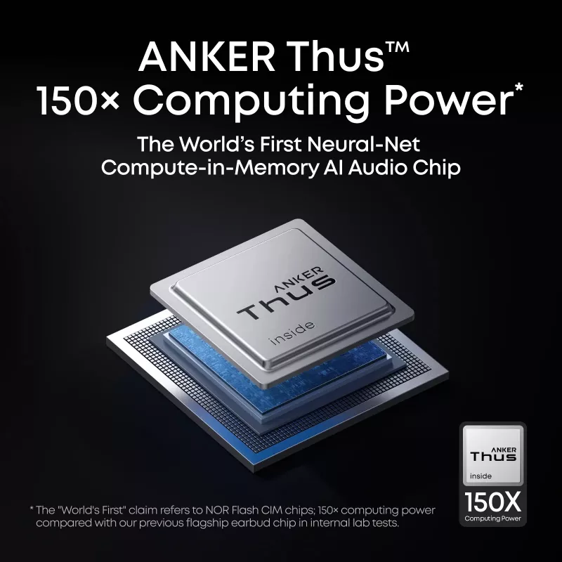 Anker Soundcore Liberty 5 Pro prawdziwie bezprzewodowe słuchawki douszne z adaptacyjnym ANC, dźwiękiem Hi-Res, ładowaniem bezprzewodowym - Midnight Black