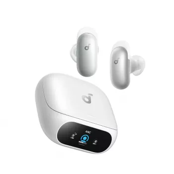 Anker Soundcore Liberty 5 Pro True Wireless słuchawki douszne z adaptacyjnym ANC, LDAC, Pearl White