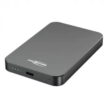 ANSMANN 1700-0198 Power Bank 5000 mAh LiPo Power Delivery Qi Ładowanie Bezprzewodowe Antracyt
