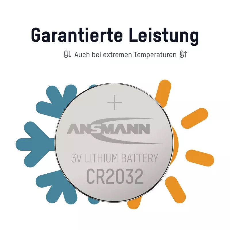 ANSMANN CR2032 Bateria litowa pastylkowa 3V 230mAh (1 szt.)