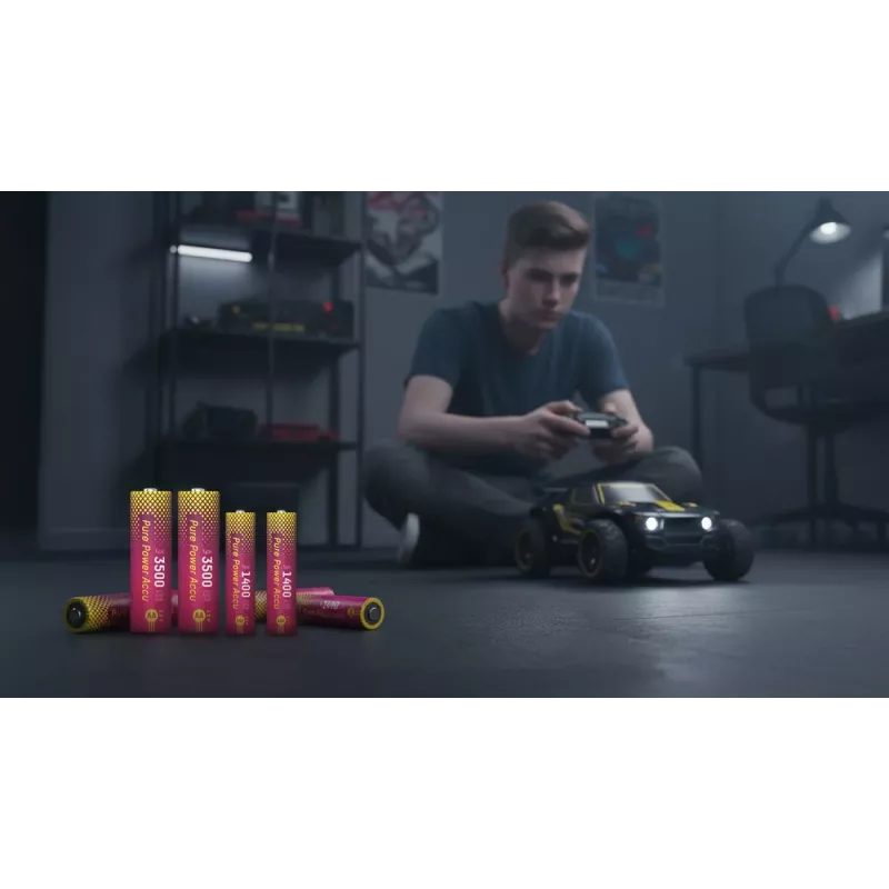 ANSMANN PurePower Set AAA Ładowarka do baterii z 4x AAA 800 mAh NiMH