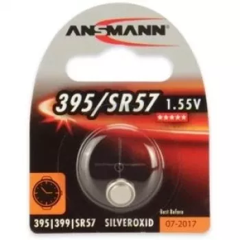 ANSMANN Srebrowo-tlenowy guzikowy ogniwo 395/SR57 1,55V, 1-Pack blister 1516-0017