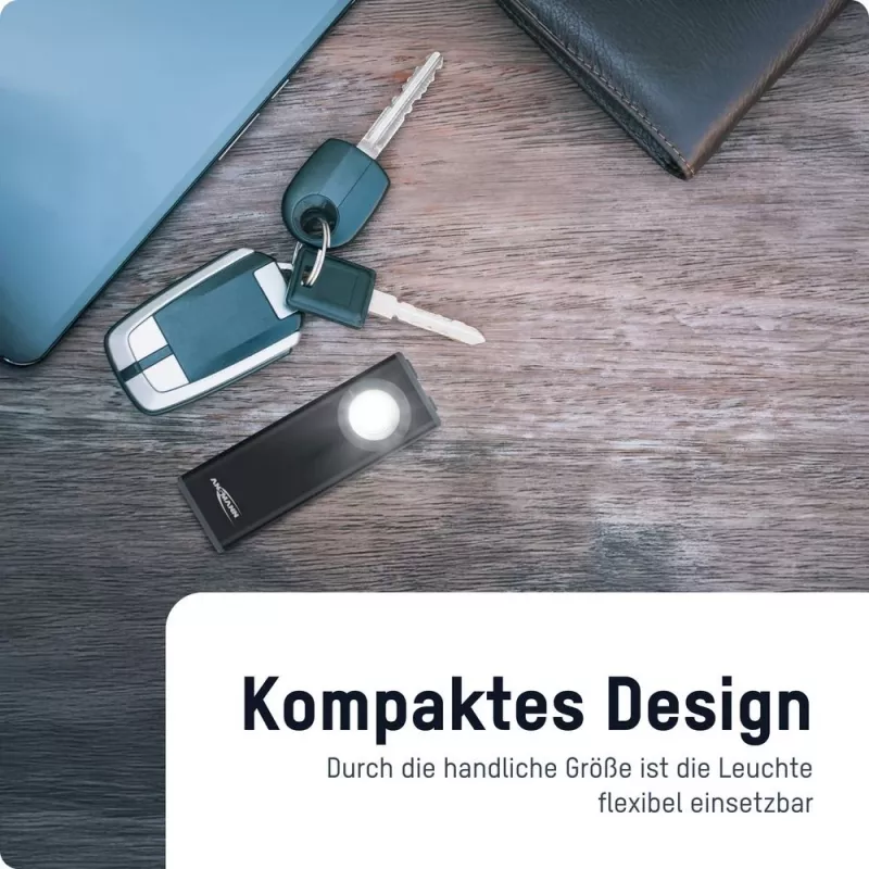ANSMANN Smart Booster 650R Akumulatorowa Lampa Robocza COB LED 650 Lumenów IP54