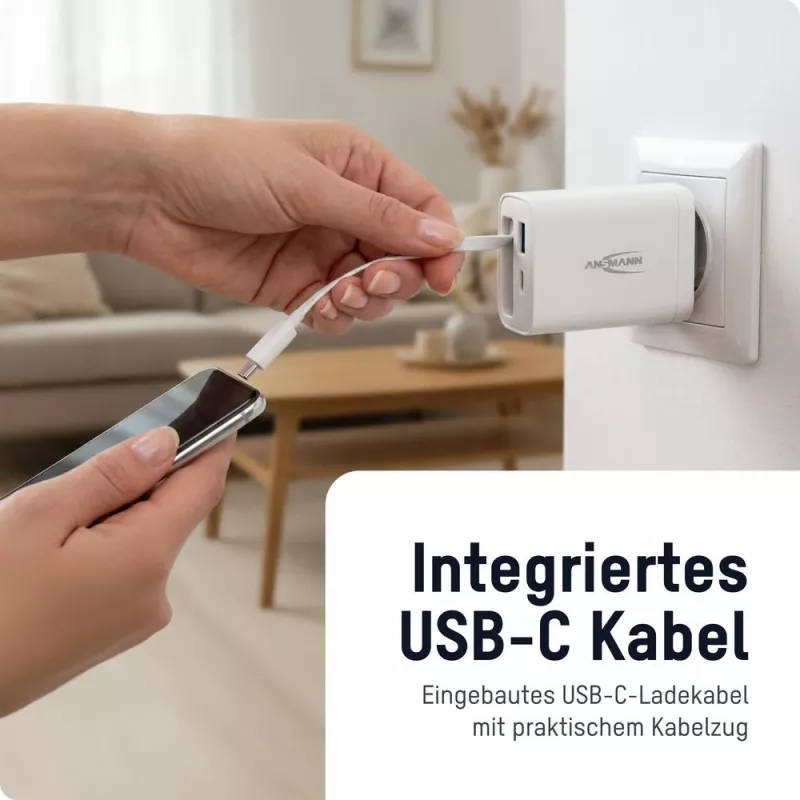 ANSMANN USB Charger 230PD 30W White