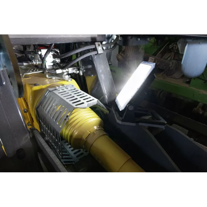 ANSMANN WL2000R-ECO Akumulatorowa lampa robocza LED, 2000 lm, 6500K, IP54, Power Bank, czarno-szara