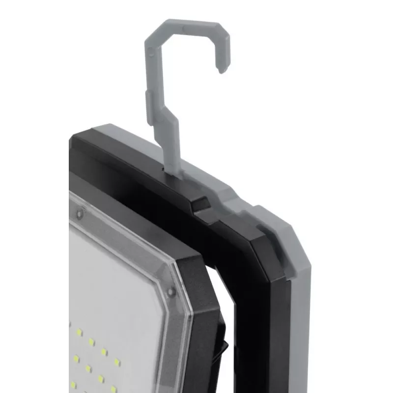 ANSMANN WL2000R-ECO Akumulatorowa lampa robocza LED, 2000 lm, 6500K, IP54, Power Bank, czarno-szara