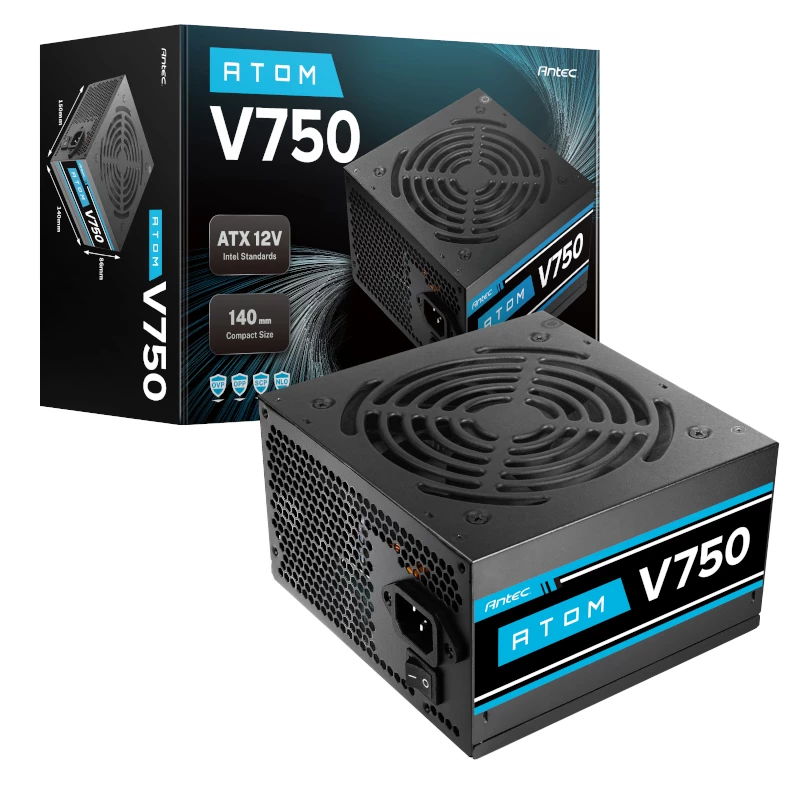Antec Atom V750 Niemodularny 750W 80 PLUS Bronze ATX Zasilacz