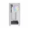 Antec CX300 ARGB ATX Mid-Tower Gaming Case, Biały, Szkło hartowane, 4 wentylatory ARGB