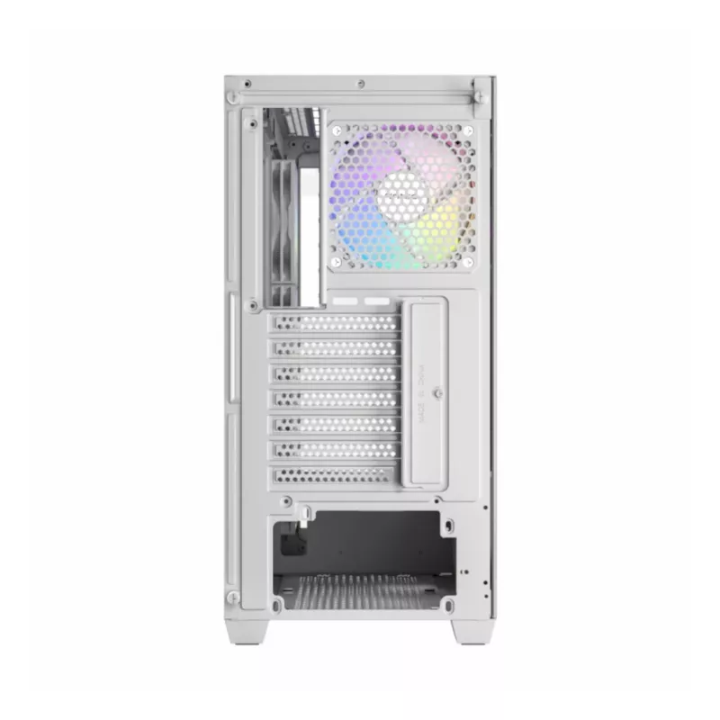 Antec CX300 ARGB ATX Mid-Tower Gaming Case, Biały, Szkło hartowane, 4 wentylatory ARGB