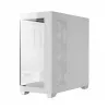 Antec CX300 ARGB ATX Mid-Tower Gaming Case, Biały, Szkło hartowane, 4 wentylatory ARGB
