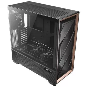 Antec Flux Pro Noctua Edition Full Tower Case, Black/Wood, z Noctua NA-FH1 Fan Hub
