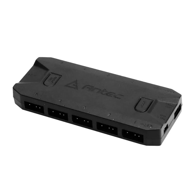 Antec Prizm 120 ARGB Wentylator obudowy 5 szt. + kontroler - Czarny