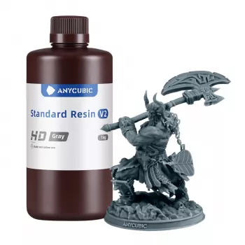 Anycubic Standard V2 1kg Żywica HD szara