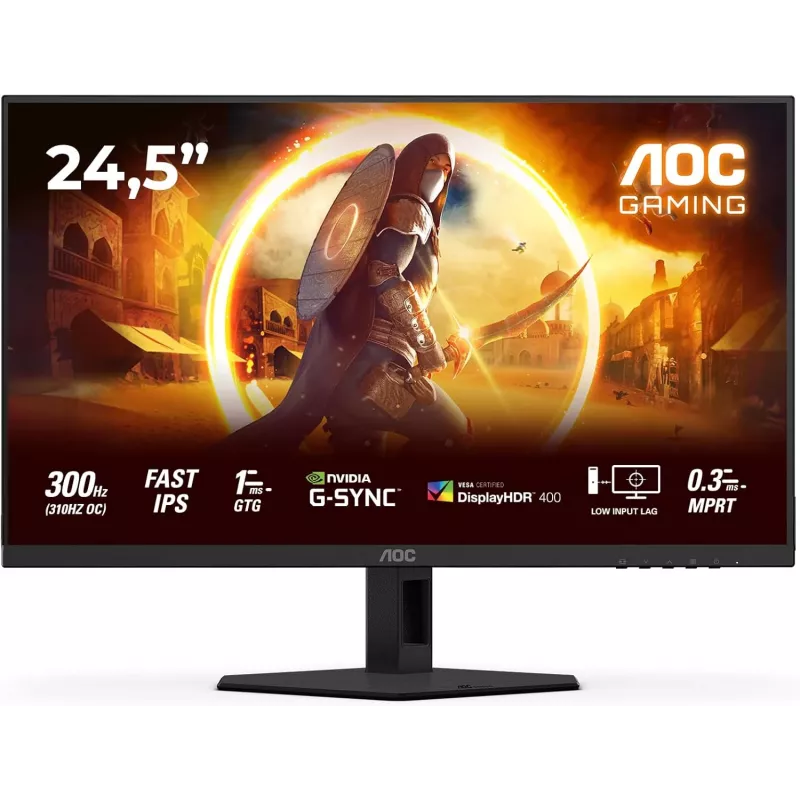 AOC 25G4SRE 24,5 cala Full HD IPS 180Hz Monitor do gier