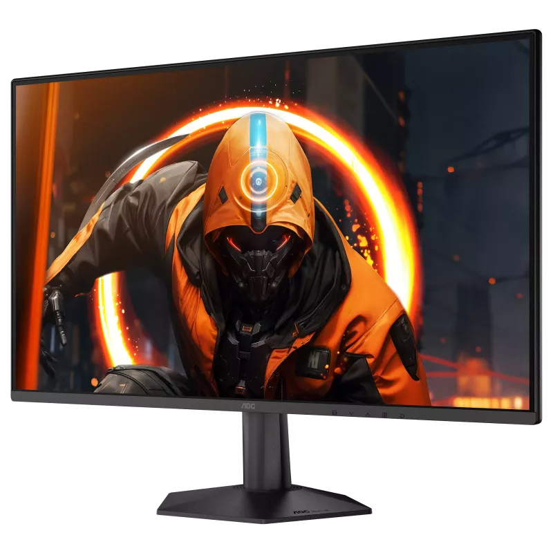AOC 27G50F 27 inch Full HD IPS Gaming Monitor, 1920x1080, 180Hz, 4ms, HDR10, FreeSync Premium, HDMI/DisplayPort, VESA, Czarny