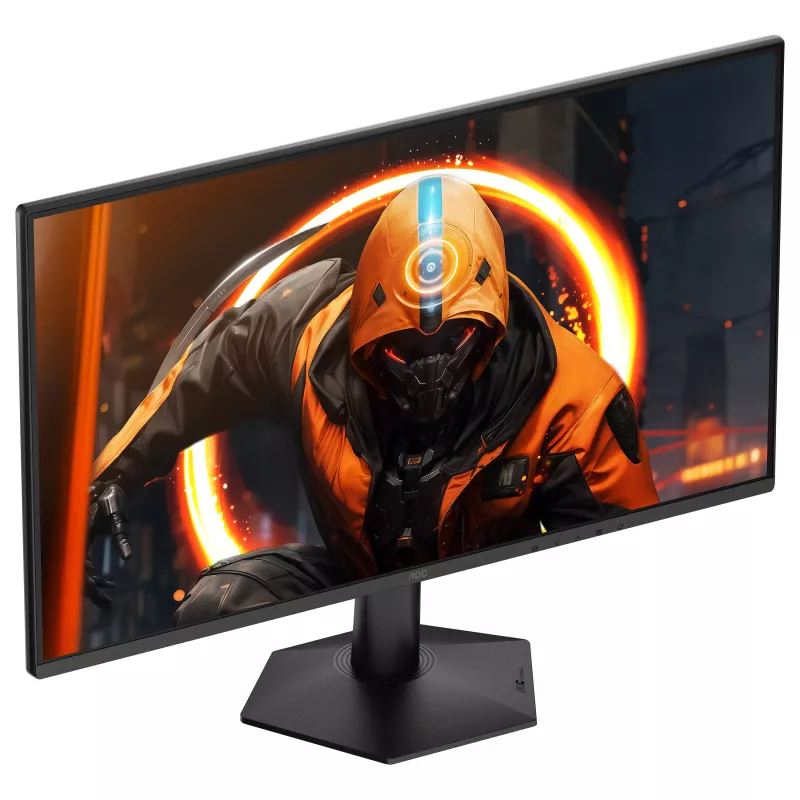 AOC 27G50F 27 inch Full HD IPS Gaming Monitor, 1920x1080, 180Hz, 4ms, HDR10, FreeSync Premium, HDMI/DisplayPort, VESA, Czarny