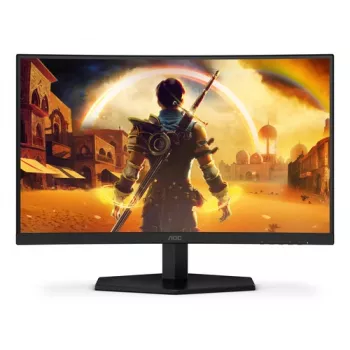 AOC C24G42FE 23.6 cala Full HD VA Zakrzywiony Monitor Gamingowy – 180Hz, 4ms, HDR, FreeSync Premium, HDMI i DisplayPort
