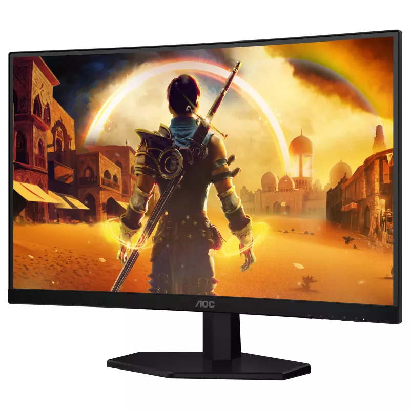 AOC C27G42FE - 68.6 cm (27 inch) Full HD Zakrzywiony monitor VA, 180Hz, 4ms, HDR10, HDMI/DisplayPort, VESA