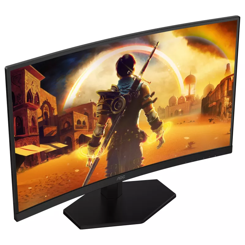 AOC C27G42FE - 68.6 cm (27 inch) Full HD Zakrzywiony monitor VA, 180Hz, 4ms, HDR10, HDMI/DisplayPort, VESA