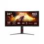 AOC CU34G4CA 34 cali zakrzywiony monitor gamingowy UWQHD VA, 180Hz, 1ms, FreeSync Premium