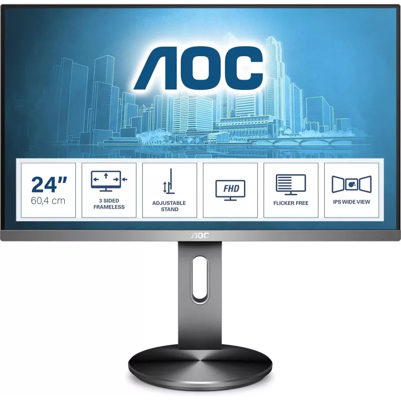 AOC I2490PXQU 24 inch Monitor IPS