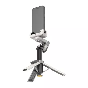 AOCHUAN M3 Pro Gimbal AI Statyw Selfie Stick 180cm z Lampą LED i Oświetleniem RGB Czarny