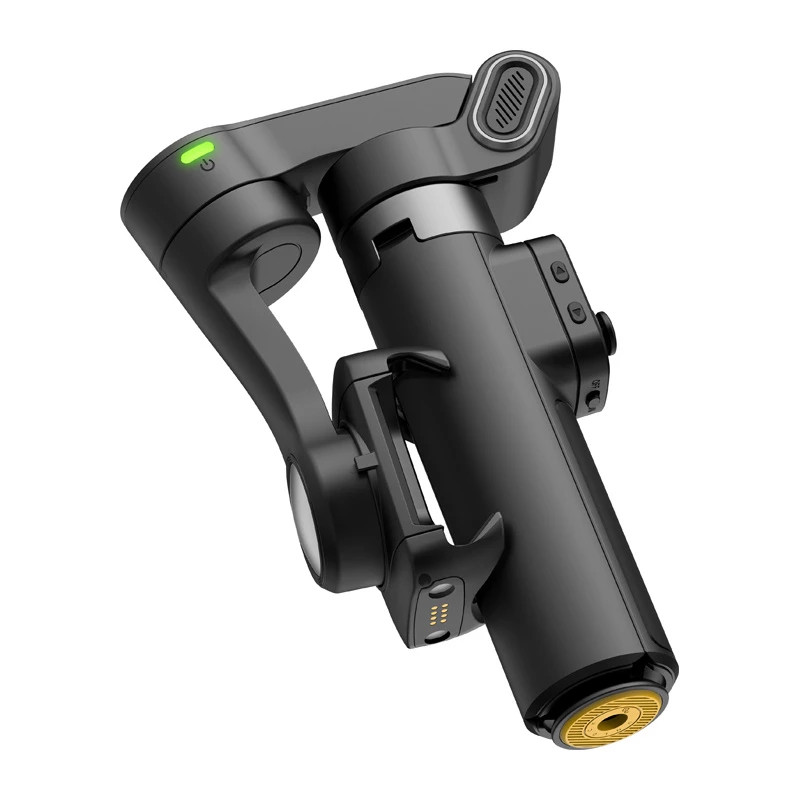 AOCHUAN Smart X3 AI Tracking Gimbal Stabilizer z LED Light i Selfie Stick do Smartfona, Czarny