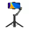 AOCHUAN Smart X3 AI Tracking Gimbal Stabilizer z LED Light i Selfie Stick do Smartfona, Czarny