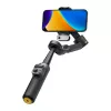 AOCHUAN Smart X3 AI Tracking Gimbal Stabilizer z LED Light i Selfie Stick do Smartfona, Czarny