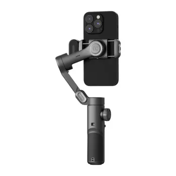 AOCHUAN Smart XE 3-Axis Gimbal Stabilizer z AI Tracking i Sterowaniem Gestami do Smartfona, Czarny