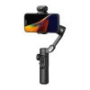 AOCHUAN Smart XE 3-Axis Gimbal Stabilizer z AI Tracking i Sterowaniem Gestami do Smartfona, Czarny