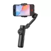 AOCHUAN X2 Standard Smartphone Gimbal Stabilizer z funkcją śledzenia gestów i statywem do selfie, czarny