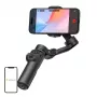 AOCHUAN X2 Standard Smartphone Gimbal Stabilizer z funkcją śledzenia gestów i statywem do selfie, czarny