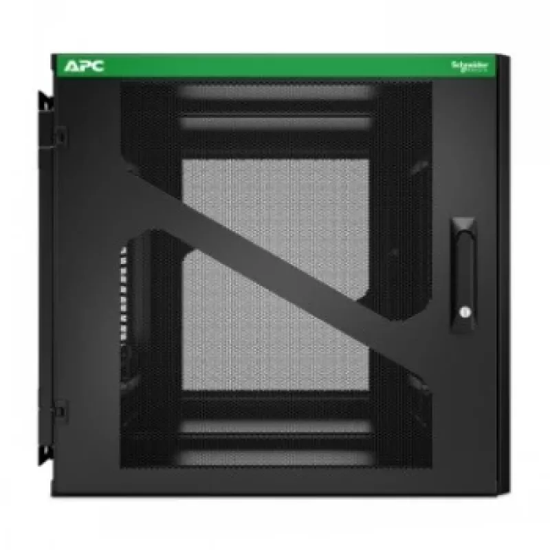 APC NetShelter 12U szafa wisząca naścienna z boczną głębokością UPS, czarna