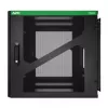 APC NetShelter 12U szafa wisząca naścienna z boczną głębokością UPS, czarna