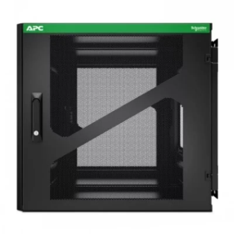 APC NetShelter 12U szafa wisząca naścienna z boczną głębokością UPS, czarna